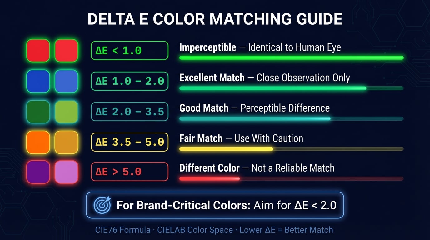 So sánh hệ màu CMYK và Pantone hiển thị màu process trừ so với màu spot pha sẵn cho sản xuất in ấn